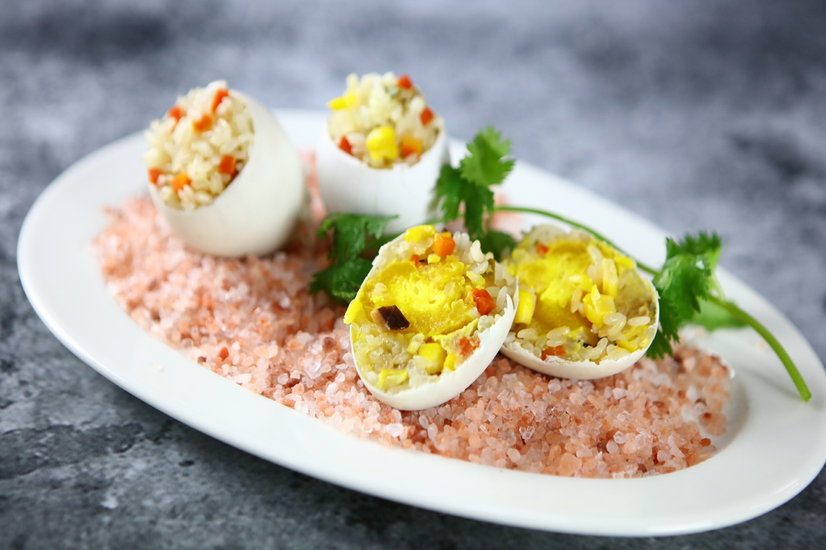 Duck Egg Surprise Yan Can Cook