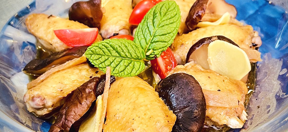 Steamed Chicken Wings