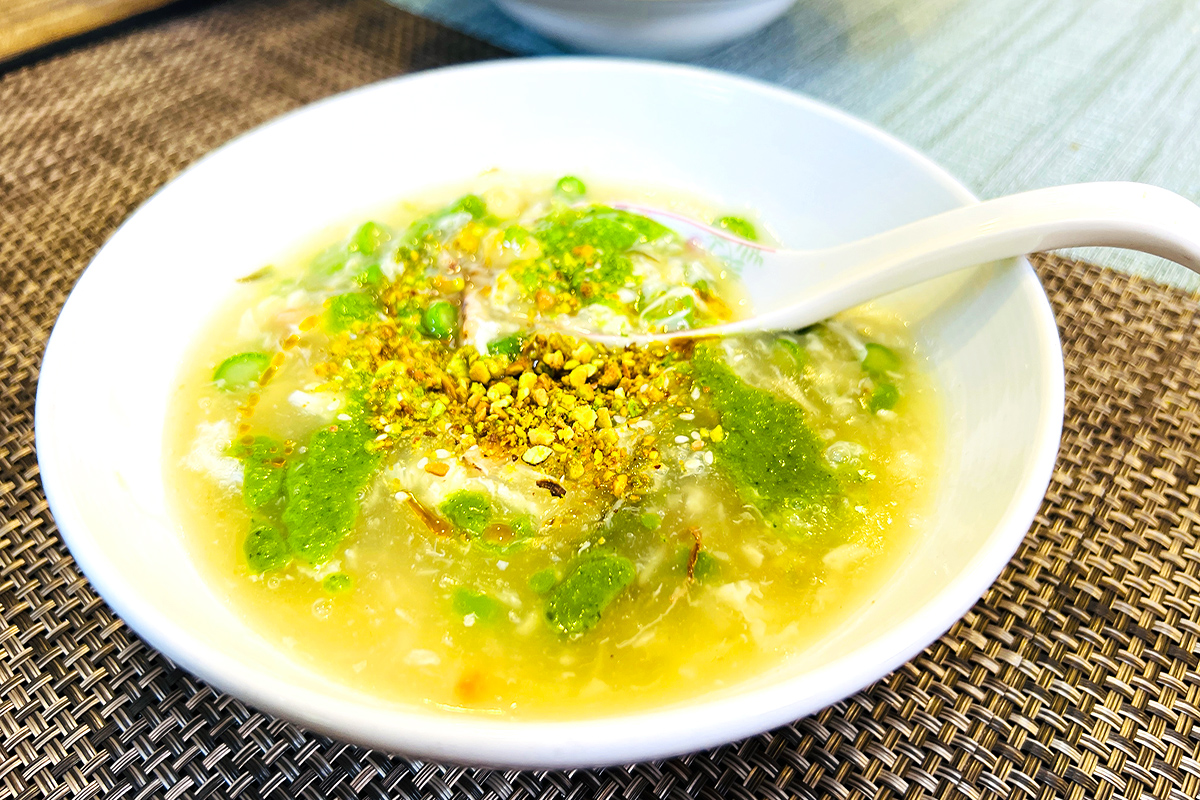Crab & Asparagus Soup - Yan Can Cook